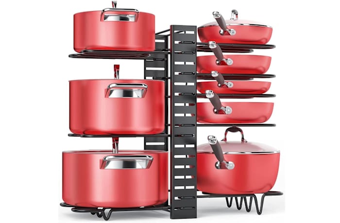 Pan Organizer Rack for Cabinet