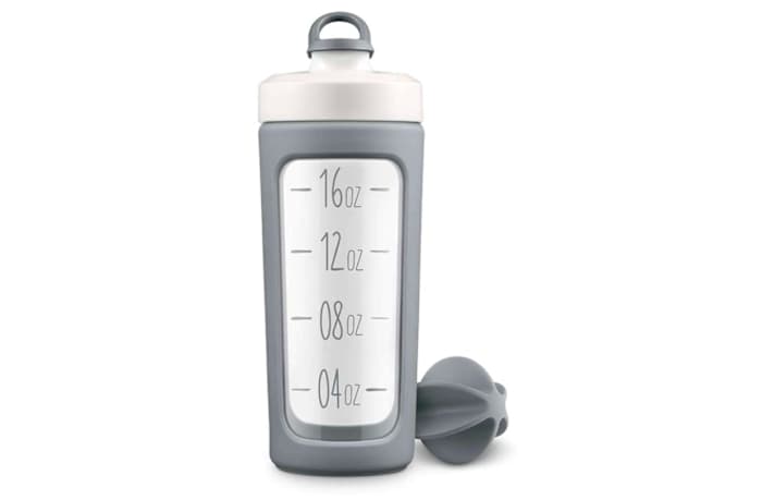 Ello Splendid Glass Shaker Bottle