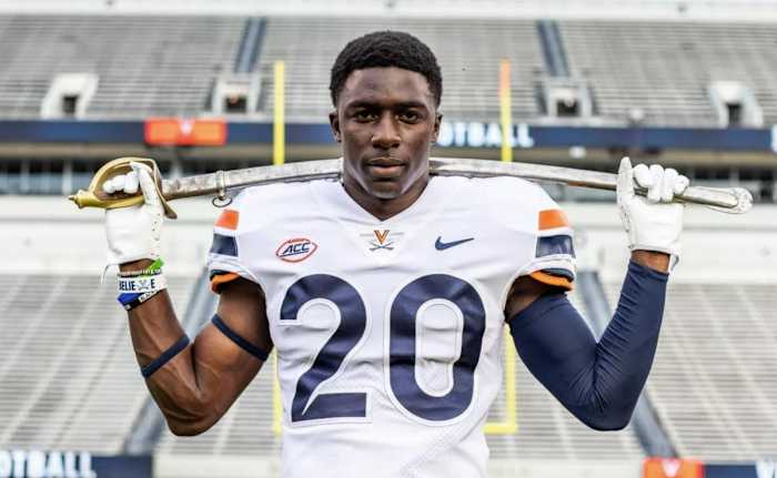 Xavier Brown, Virginia Cavaliers football