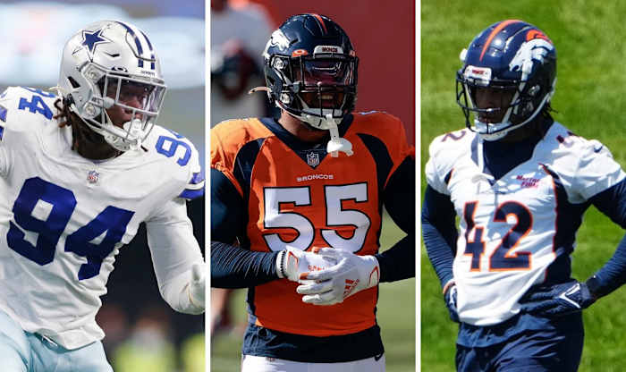 Bradley Chubb, Randy Gregory, and Nik Bonitto