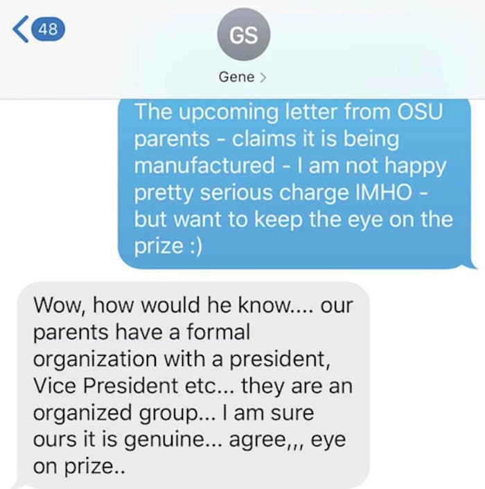 Gene Smith and Kristina M. Johnson text