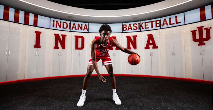 Kaleb Banks, a 6-foot-8 forward from Fayetteville, Ga., committed to Indiana on Friday.