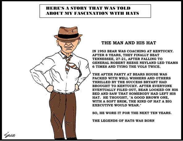 Crimson Tikes Guts and Glory: Hats Off to the Bear