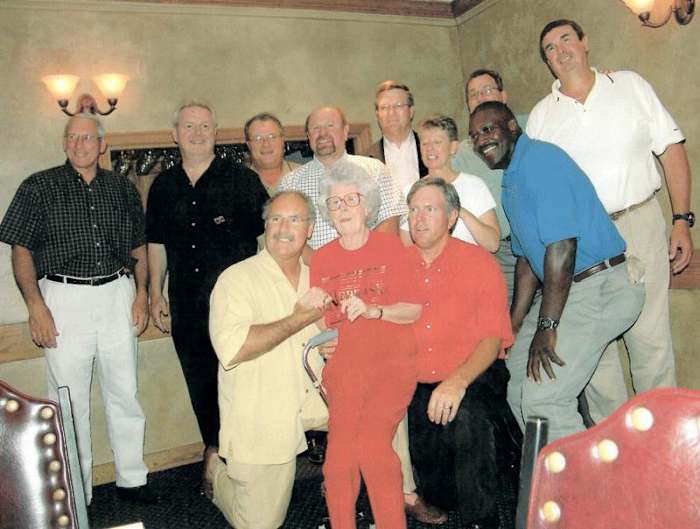 70-71 Dinner photo with Margaret Max