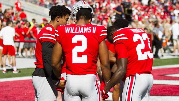 30. Kamryn Babb, Kourt Williams and Marcus Hooker