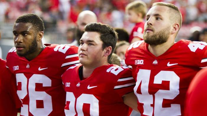 93. Cam Brown, Dominic DiMaccio and Bradley Robinson