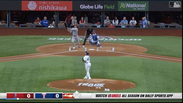 Shohei Ohtani homers off Matt Bush