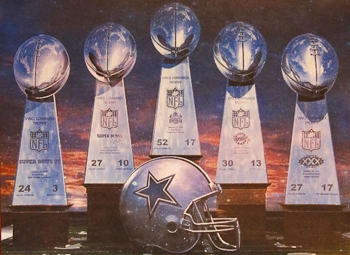 Cowboys - Super Bowls Ranked