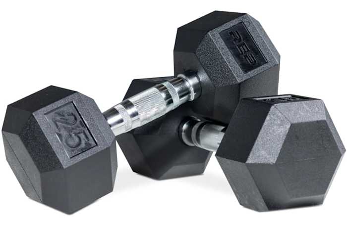 rep fitness ergo hex dumbbells