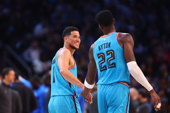 Ayton will enter his sixth year with the Suns and will be 25-years old this season.