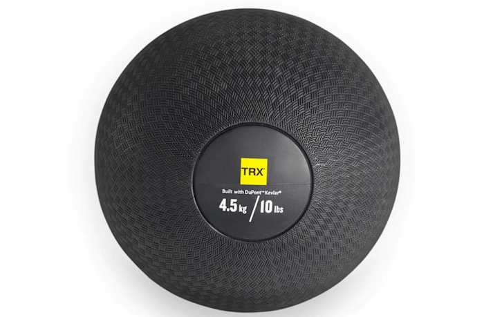 trx rubber medicine ball