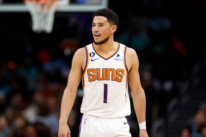 Durant's presence will likely open up Booker's game as we saw Wednesday night.