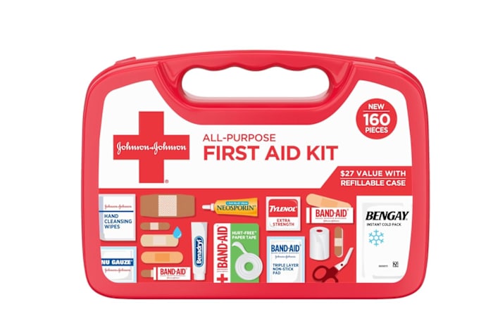 Johnson and Johnson All Purpose First Aid Kit