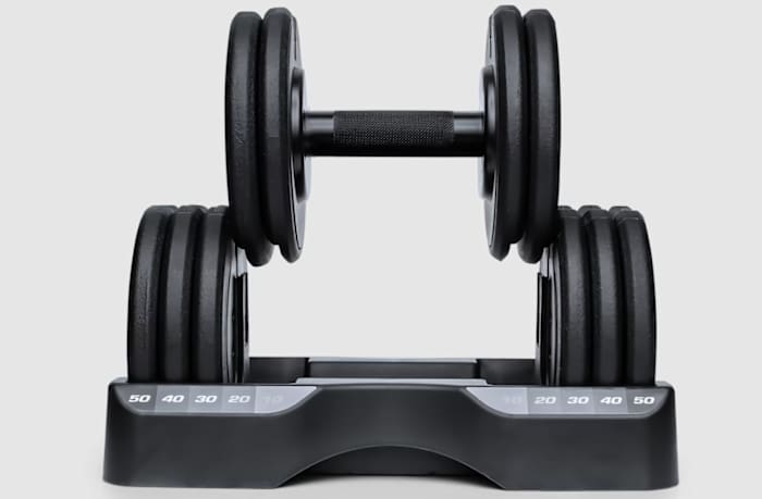 ProForm Rapid Strike 50-pound Adjustable Dumbbells