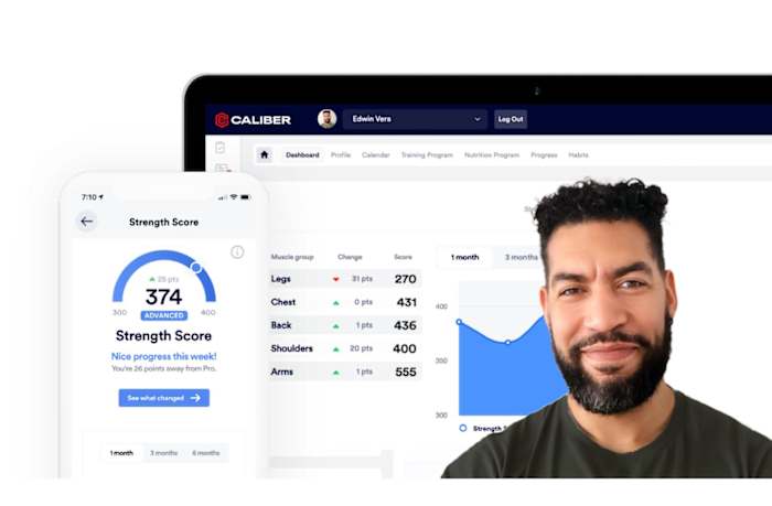 Caliber-workout-results-strength-score