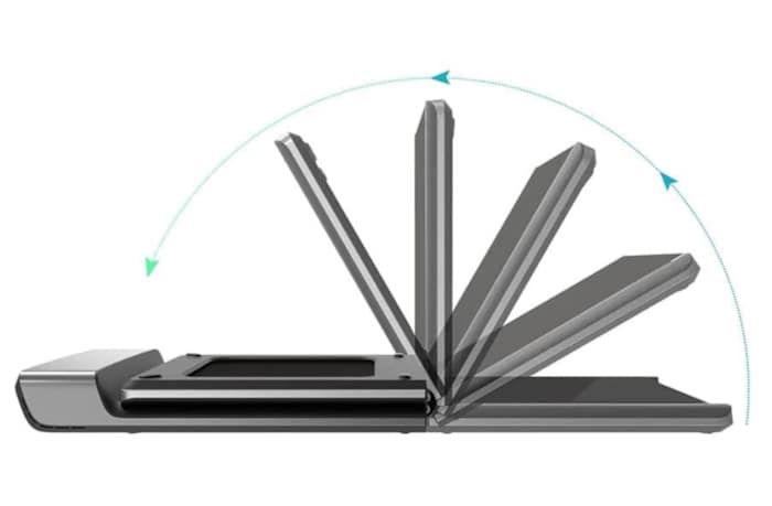 WalkingPad P1 under desk treadmill