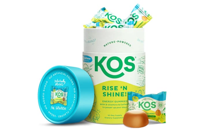 KOS Rise n Shine energy gummies