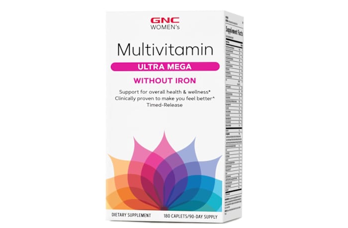 GNC Women's Multivitamin Ultra Mega Without Iron