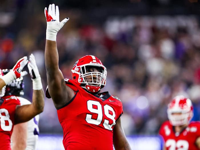 Georgia Defensive Lineman Bear Alexander / Credit: Tony Walsh / UGAA
