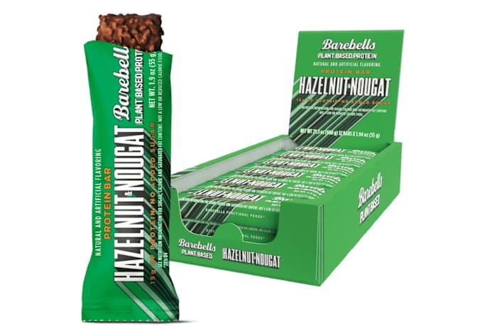 Barebells Plant Based Hazelnut Nougat
