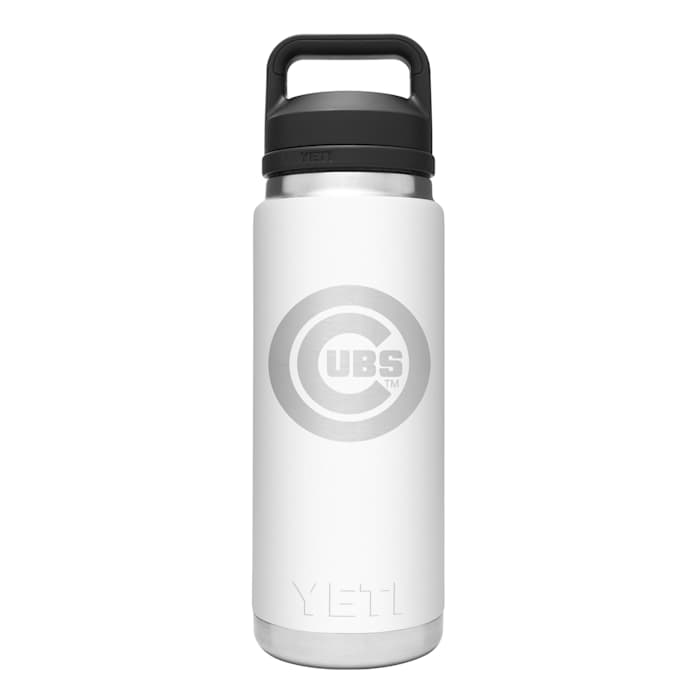 Chicago Cubs Rambler 26 Oz Bottle with Chug Cap from YETI - $50.00