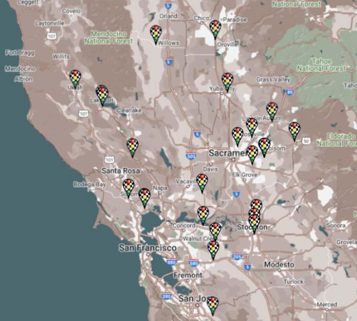 Sonoma area tracks Part 2