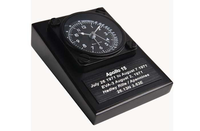 Lunar Pilot Travel Clock