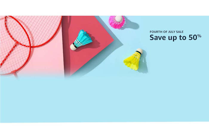 Amazon - Fourth of July Sale Banner