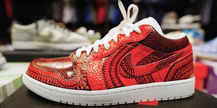 UFC President Dana White's custom Mexican designed Jordan 1