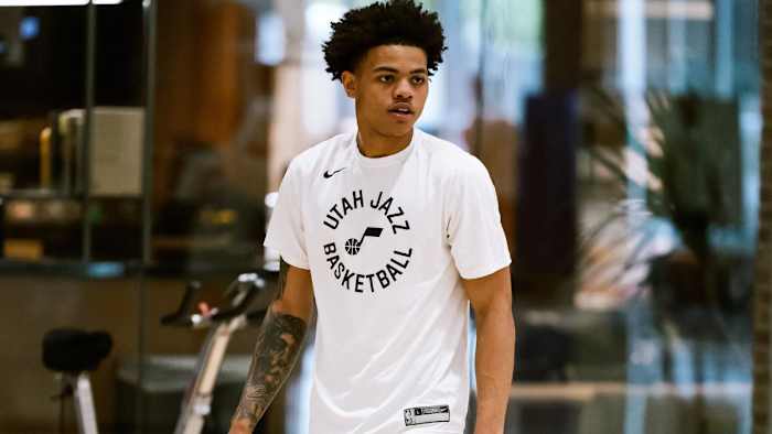Utah Jazz rookie Keyonte George