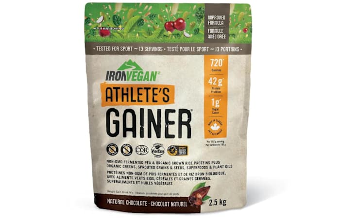 IRONVEGAN Gainer Protein Powderl