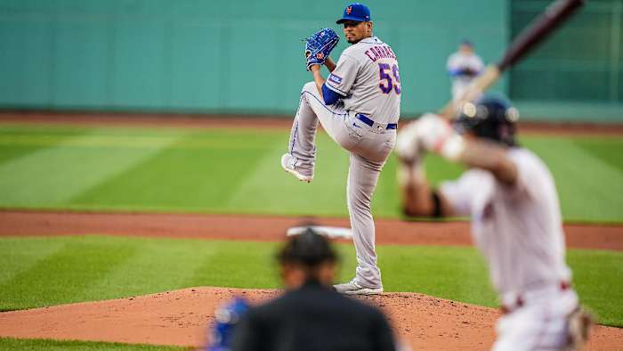 New York Mets pitcher Carlos Carrasco