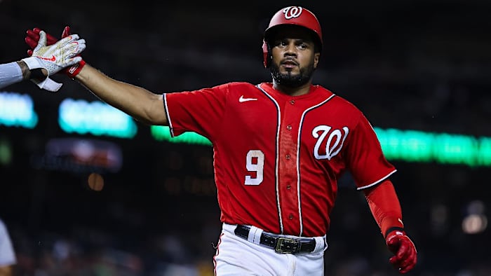 Washington Nationals infielder Jeimer Candelario