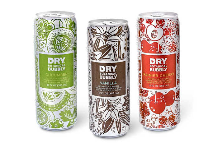 Dry Soda Non-Alcoholic Botanical Bubbly