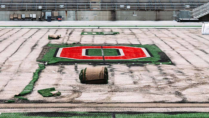 Ohio Stadium turf
