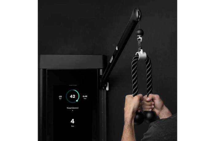 Tonal smart home gym rope
