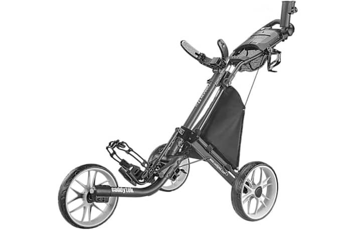 CaddyTek 3 Wheel Golf Push Cart