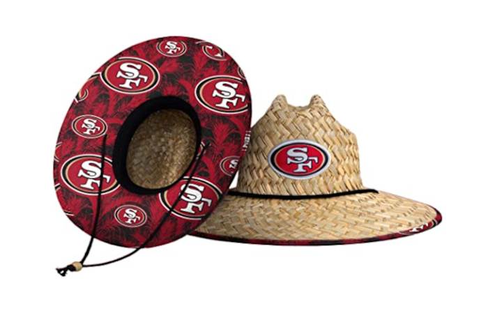 49ers straw hat