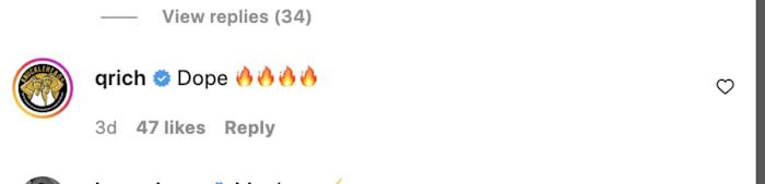 Quentin Richardson's comment on Russell Westbrook's Post 