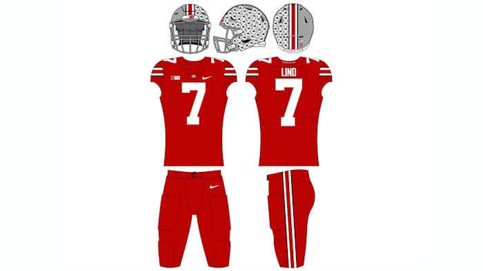 Scarlet Color Rush Uniforms