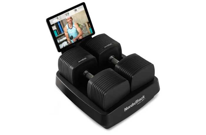 NordicTrack iSelect Adjustable Dumbbells