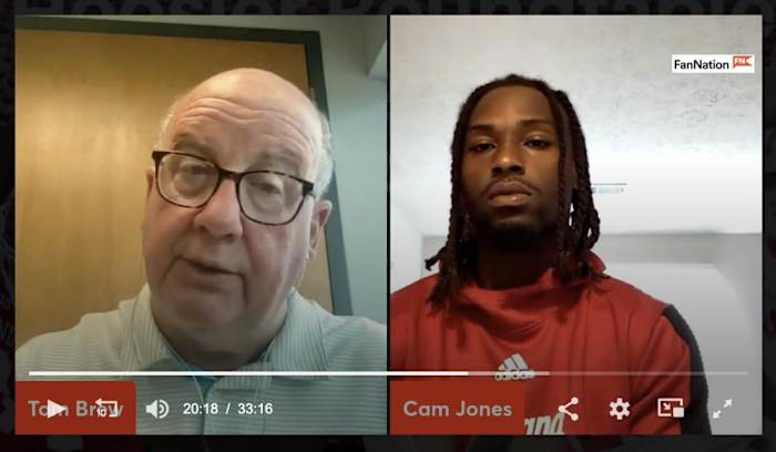 HoosiersNow.com publisher Tom Brew and Indiana linebacker Cam Jones talk about the Hoosiers' win over Illinois last Friday.