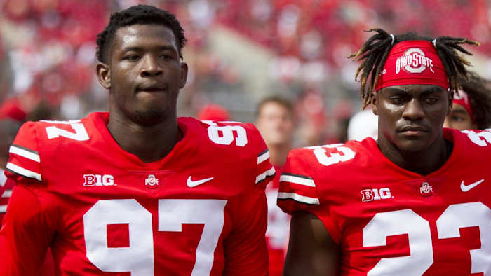 128. Kenyatta Jackson and Omari Abor