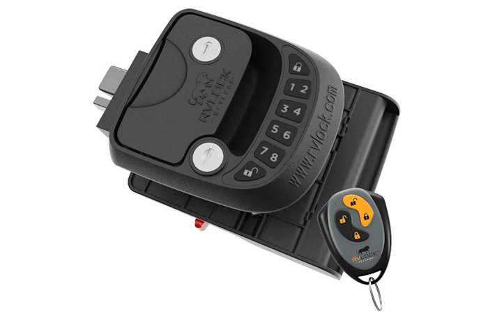 RVLock Compact and Key Fob Keyless Entry Keypad