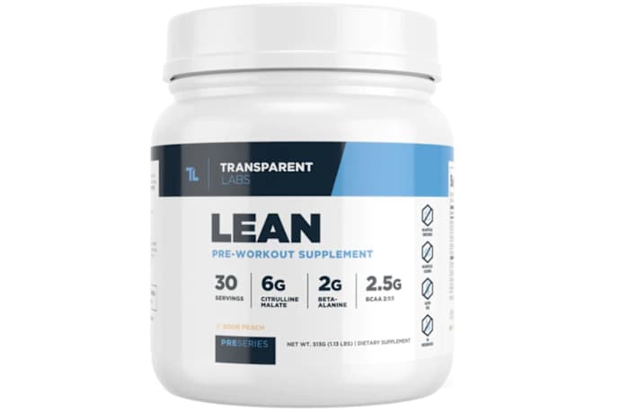 Lean Preworkout_Transparent Labs