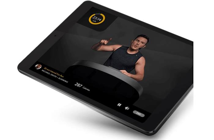 Tablet_Horizon 7.0 AT Treadmill