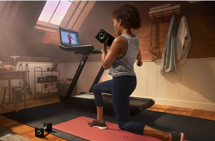 peloton tread training