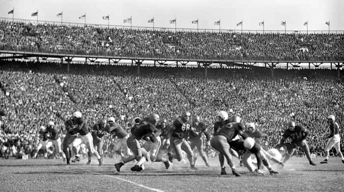 In 1949, No. 10 Tulane hosted No. 13 LSU in the last top-25 matchup hosted by the Green Wave.