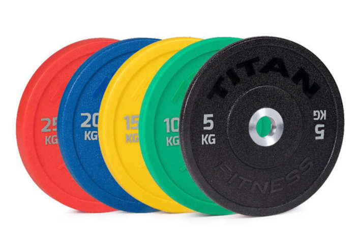 titan fitness urethan bumper plates