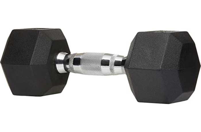 amazon basics hex dummbell